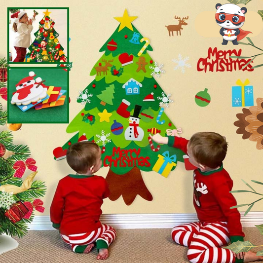 Sapin de Noël™ | Arbre de Noël en Feutre-Décoration pour Enfant