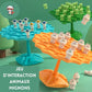 Jenga Jouets Montessori, arbre équilibré , jeu de société pour enfants, bureau interactif Parent-enfant