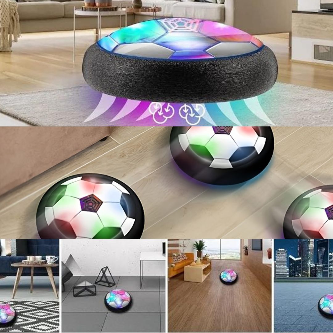 LED Ballon de Football Jouets Flottant Jeu d'Intérieur pour enfants