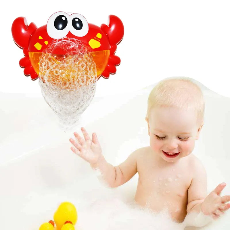 Crabes à bulles pour enfants, jouet de bain pour bébé, fabricant de bulles de bain, piscine, baignoire