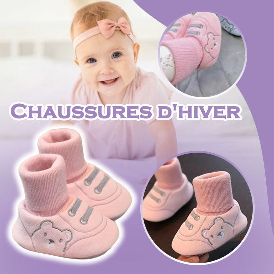 CHAUSSURES D'HIVER SOUPLES ET ANTIDÉRAPANTES POUR BÉBÉ | Winter Shoes™