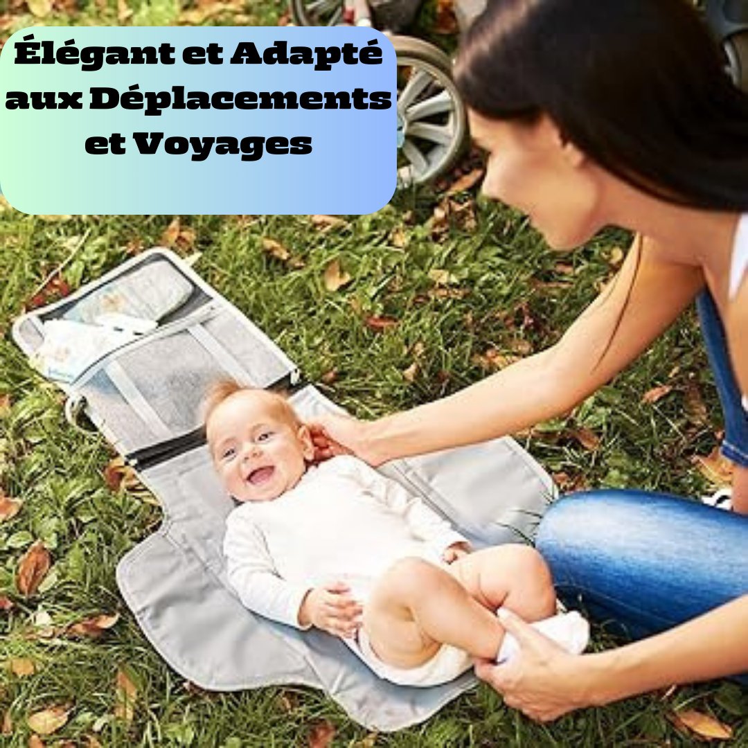 Sac de Change Maternelle | Baby-Changing-Mat™ - Mon Petit Héros