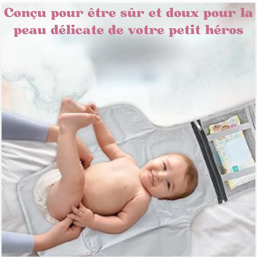 Sac de Change Maternelle | Baby-Changing-Mat™ - Mon Petit Héros